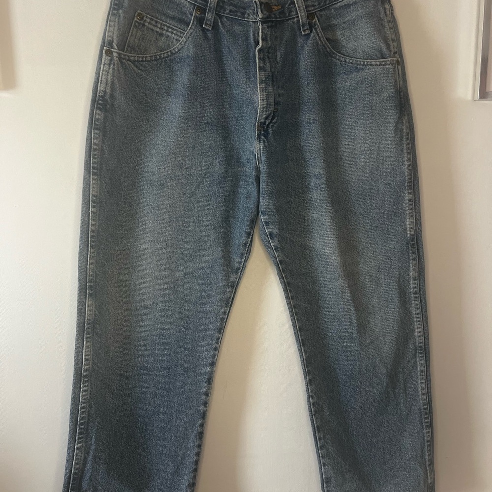 Wrangler Women’s Wide Leg Jeans - Light Blue Denim - Picture 1 of 4